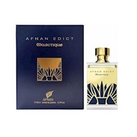 PERFUME AFNAN EDICT MUSCTIQUE UNISEX EDP 80 ML NOTAS ALMIZCLE CARDAMOMO